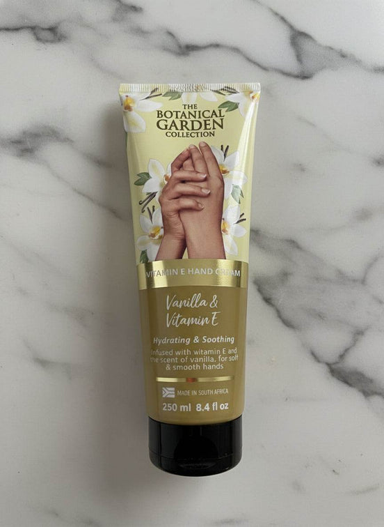 Soothing Hand Cream with Vanilla & Vitamin E - 250ml