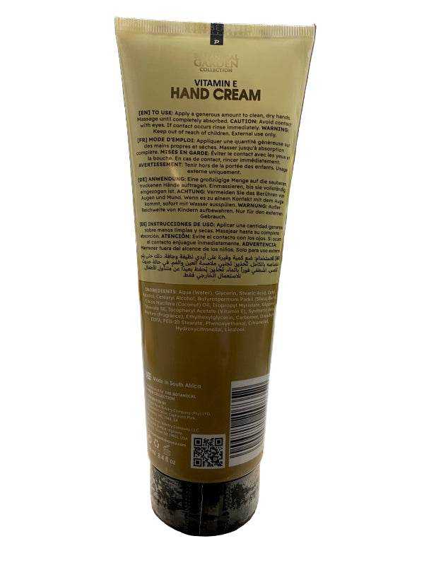 Soothing Hand Cream with Vanilla & Vitamin E - 250ml
