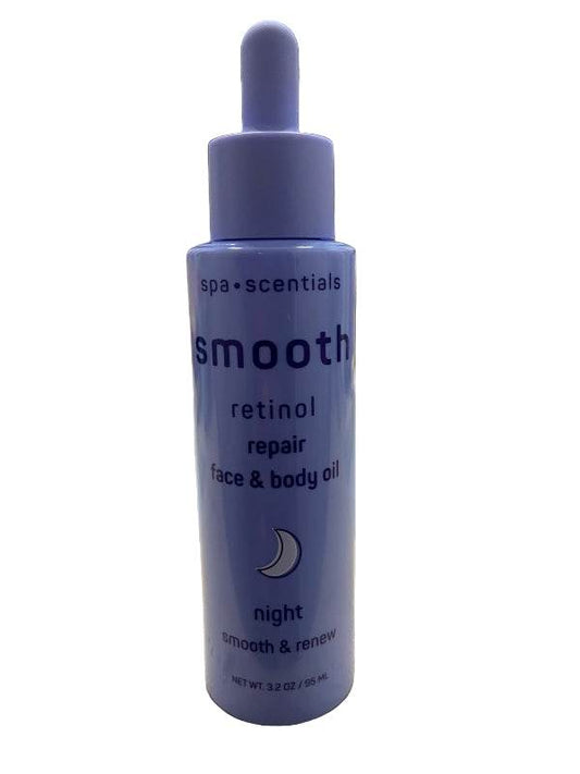 Spa scentials smooth retinol repair face & body oil