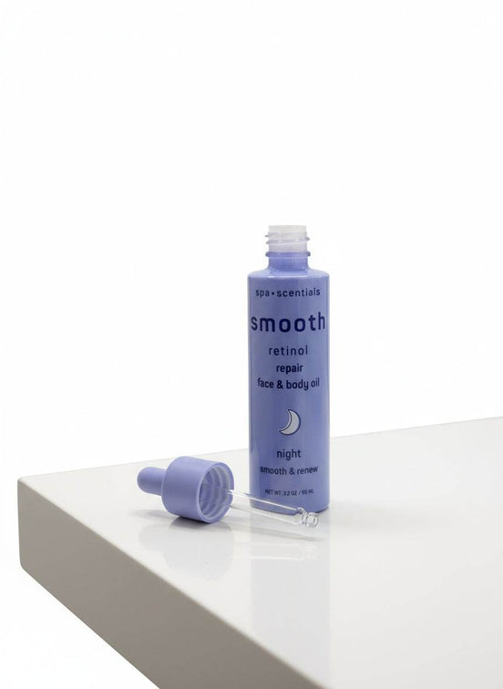 Spa scentials smooth retinol repair face & body oil