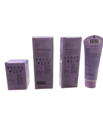 Global Beauty Care Calming Nighttime Cleanser, Serum, Cream and Eye Cream kits