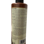 Back label of One N Only Argan Oil Color Oasis Smoothing Conditioner showing ingredients and usage instructions for color-treated hair.