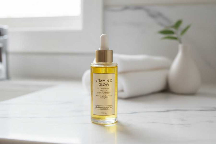 VITAMIN C GLOW illuminating face oil with turmeric