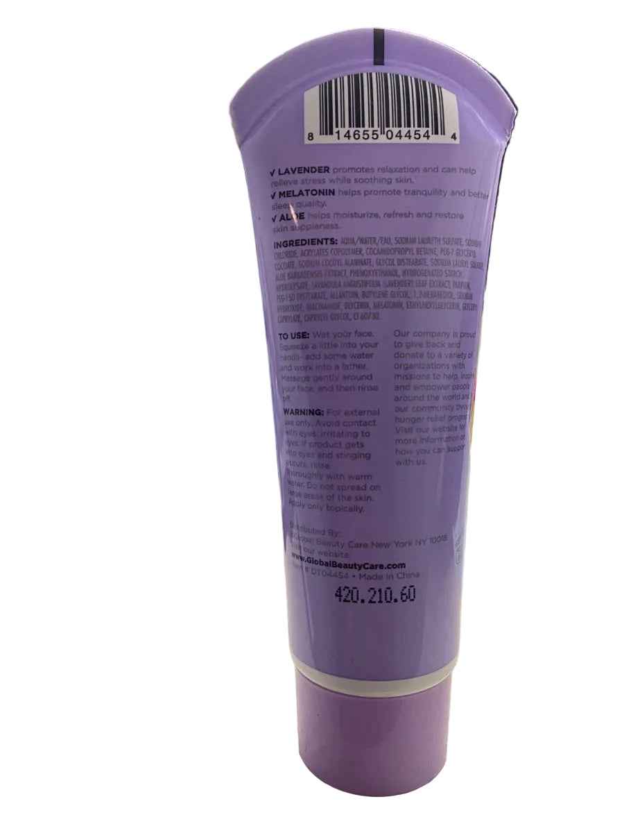 MLNshops Lavender Nighttime Facial Cleanser