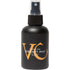 Black spray bottle labeled &