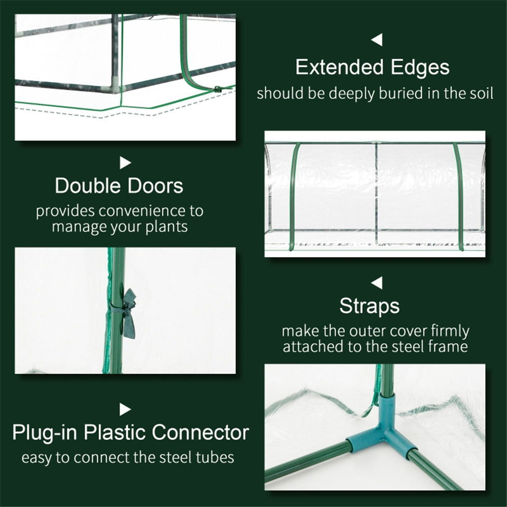 Mini Greenhouse-PVC Cover - MLNshops