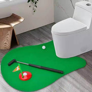Mini Toilet Golf Toy Set Toilet Time Golf Game Set Golf Training