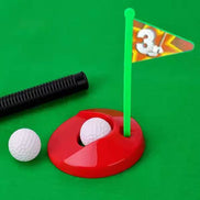 Mini Toilet Golf Toy Set Toilet Time Golf Game Set Golf Training