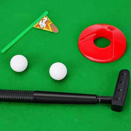 Mini Toilet Golf Toy Set Toilet Time Golf Game Set Golf Training