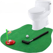 Mini Toilet Golf Toy Set Toilet Time Golf Game Set Golf Training