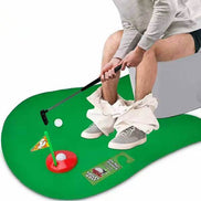 Mini Toilet Golf Toy Set Toilet Time Golf Game Set Golf Training