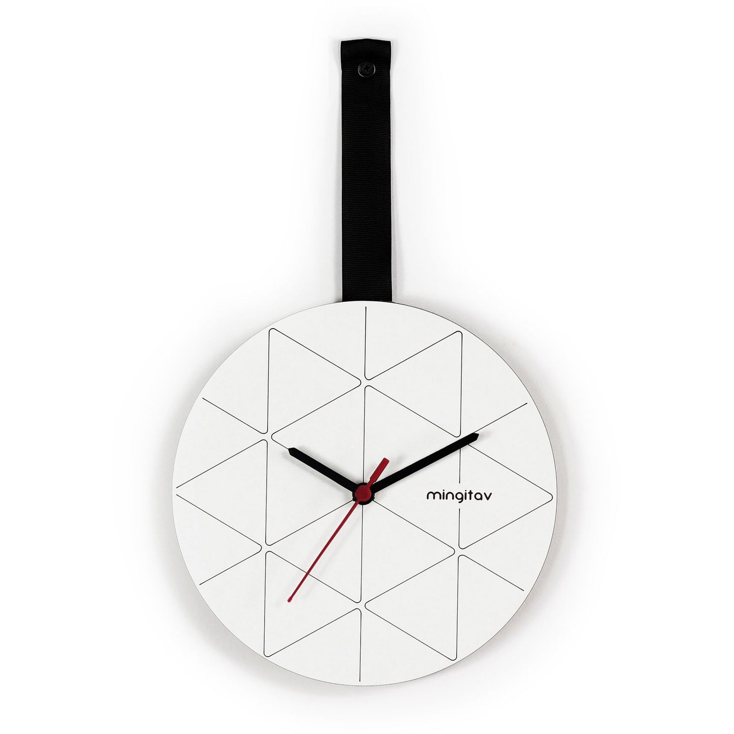 Minuet Wall Clock Black - MLNshops