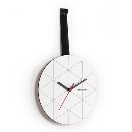 Minuet Wall Clock Black