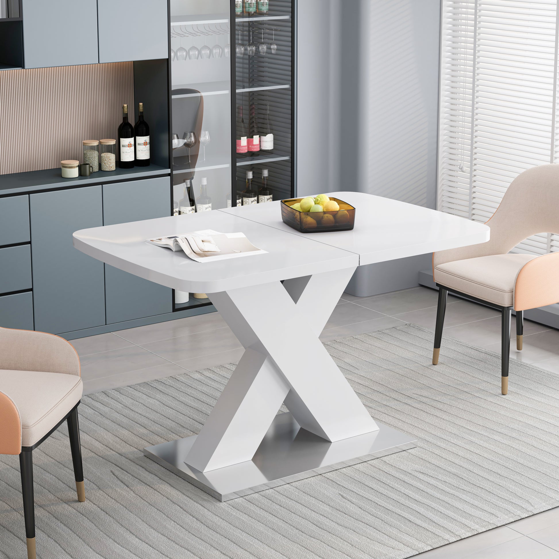 Modern Square Dining Table,