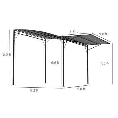 Outdoor Retractable Terrace Patio Gazebo MLNshops