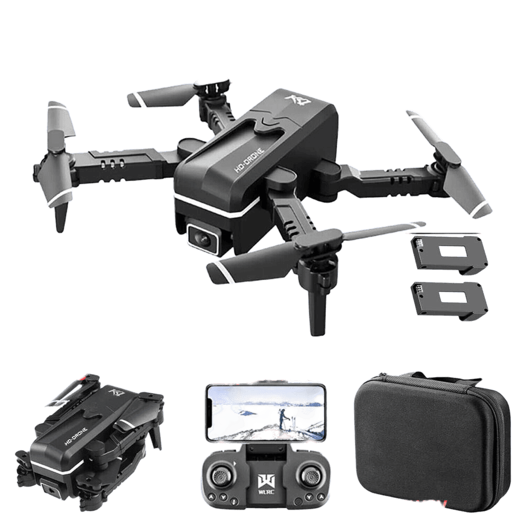 Quad air Drone RC Drone 4K HD Dual Camera WIFI FPV KK1 2 x Battery Rc Quadcopter