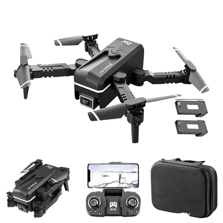 Quad air Drone RC Drone 4K HD Dual Camera WIFI FPV KK1 2 x Battery Rc Quadcopter