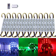 RGB SMD 5050 3 LED Module Light 12V For Sign Letter Channel Lamp Store Window with controller