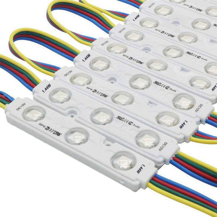 RGB SMD 5050 3 LED Module Light 12V For Sign Letter Channel Lamp Store Window with controller