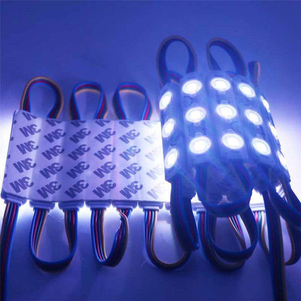 RGB SMD 5050 3 LED Module Light 12V For Sign Letter Channel Lamp Store Window with controller