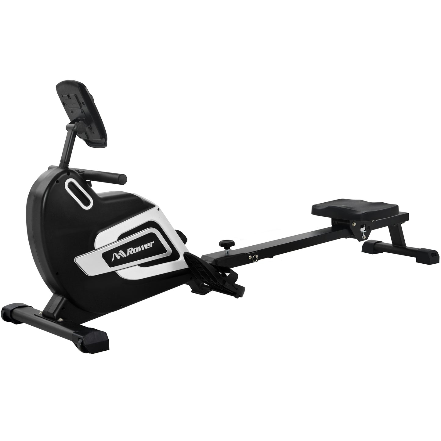 Rowing Machine Folding Rower with 14 Level Resistance Adjustable, LCD Monitor and Tablet Holder for Foldable Rower Home Gym Workout MLNshops