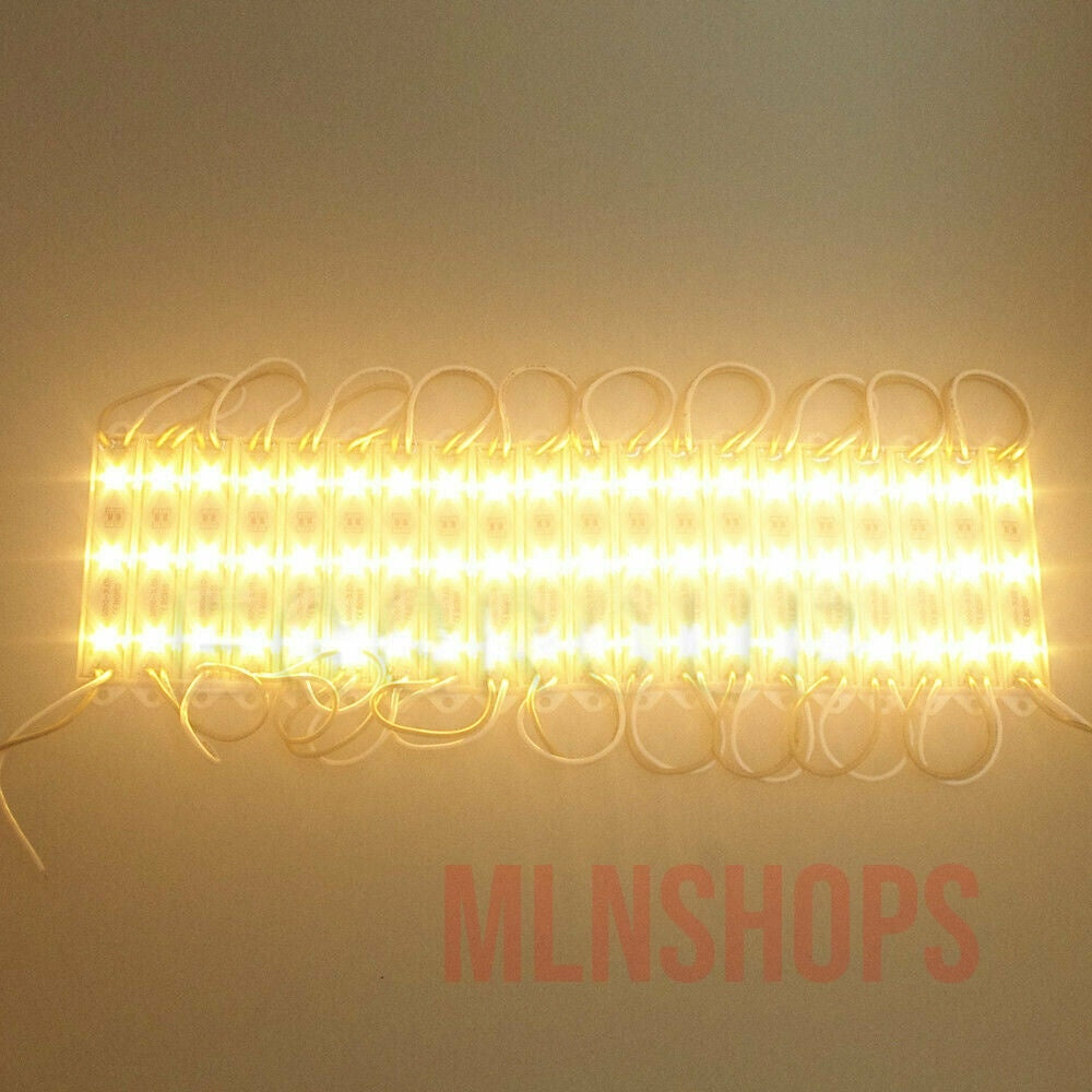 Super Bright IP65 Waterproof 5050 SMD Module Light Sign Strip Lamp DC 12V