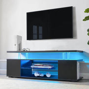 TV Stand for 65 Inch TV LED Gaming Entertainment Center