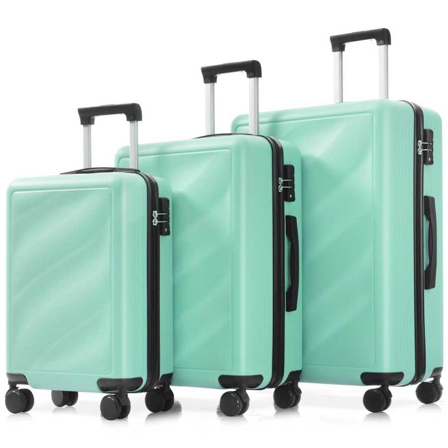 MLNshops Lightweight Luggage Set 3 Piece - Stylish Travel Gear Default
