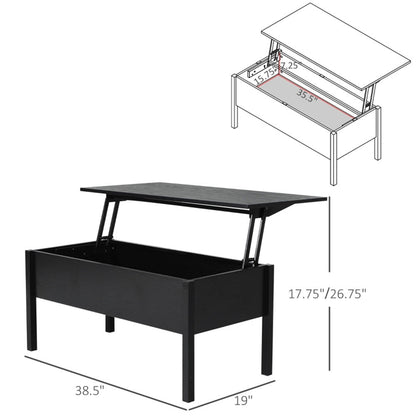 Top Coffee Table-Black - MLNshops