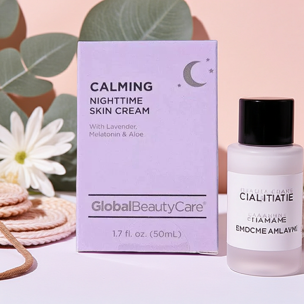 Lavender Melatonin Face Cream - Nighttime Relaxation