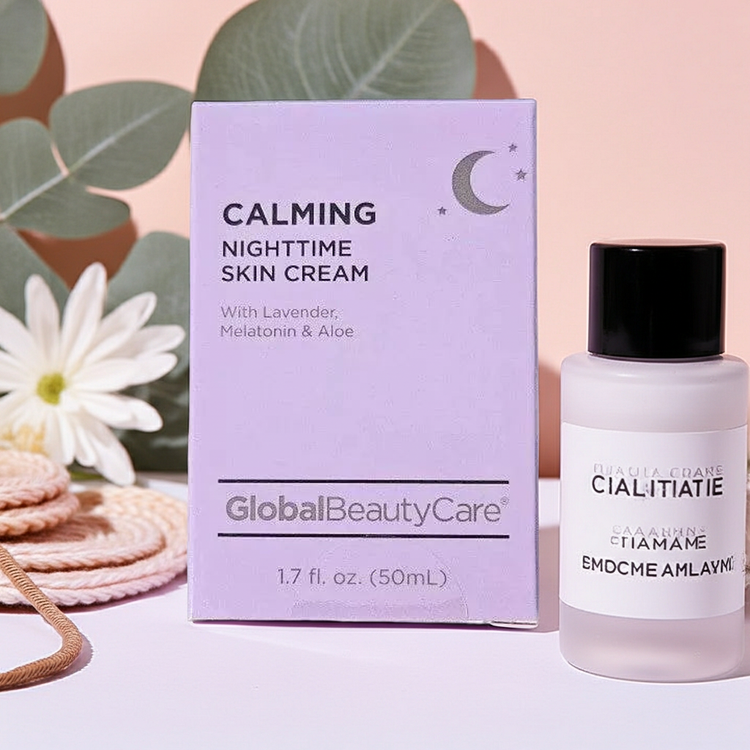 Lavender Melatonin Face Cream - Nighttime Relaxation