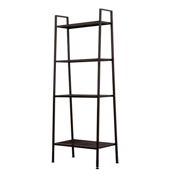 Widen 4 Tiers Bookshelf Black - MLNshops