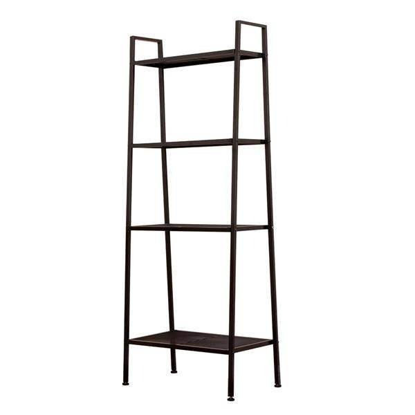 Widen 4 Tiers Bookshelf Black