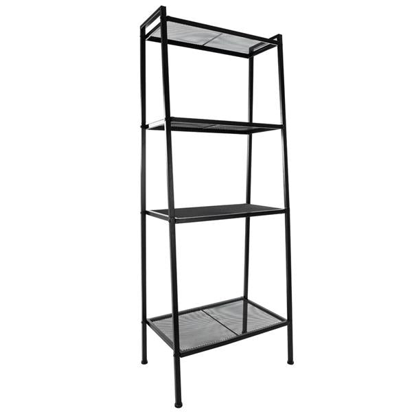 Widen 4 Tiers Bookshelf Black - MLNshops