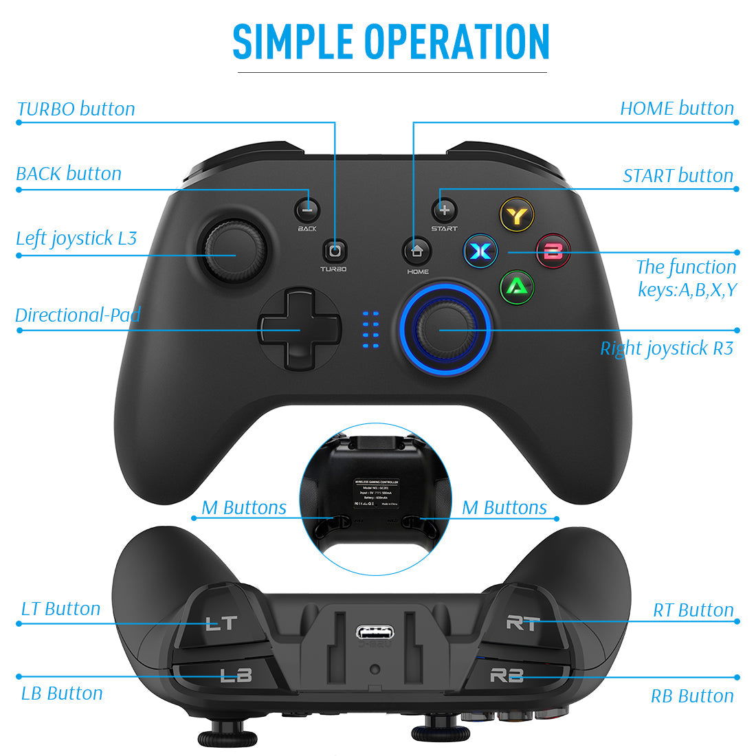 Wireless Gaming Controller MLNshops