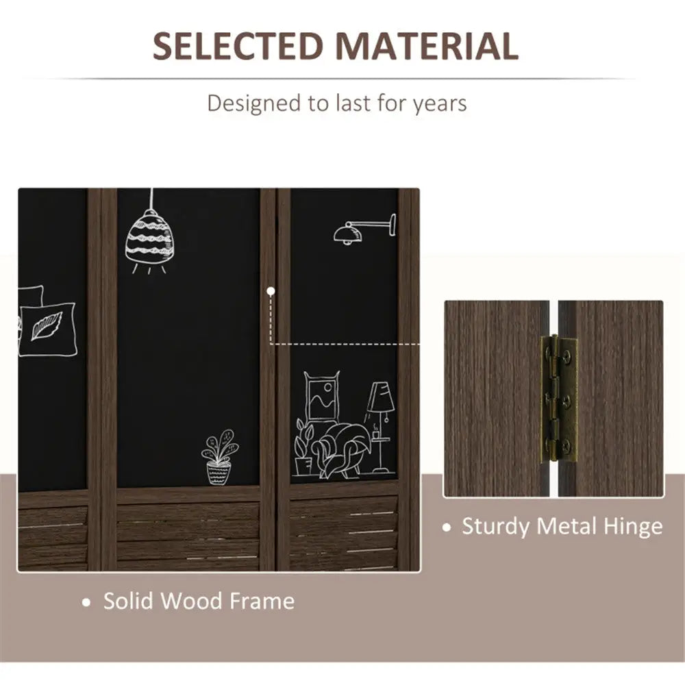 Wooden Room Divider/Privacy Screen - MLNshops