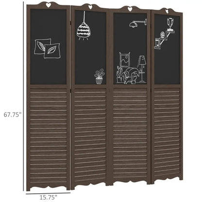 Wooden Room Divider/Privacy Screen - MLNshops