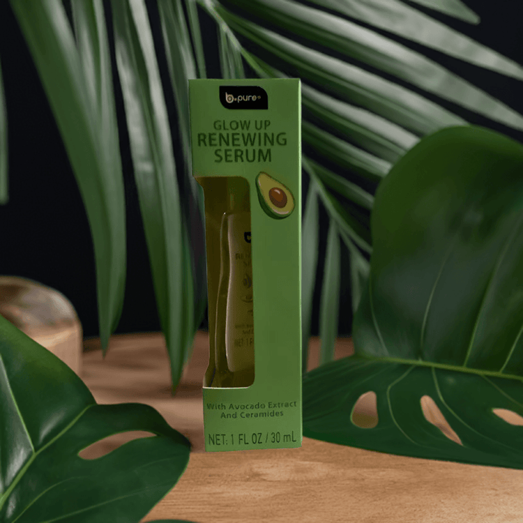 b-pure Glow Up Renewing Serum with Avocado Extract