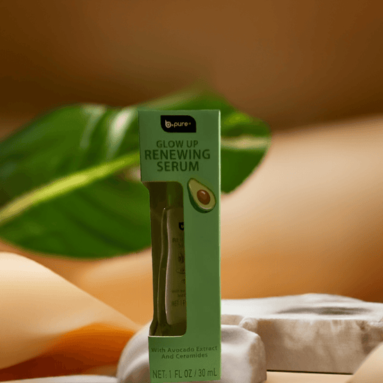 b-pure Glow Up Renewing Serum with Avocado Extract