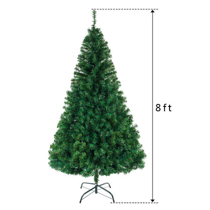 8FT Christmas Tree with 1138 Branches MLNshops]