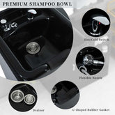 Salon Shampoo Backwash Station 