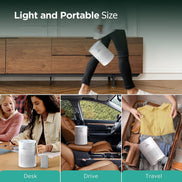 Air Purifiers for Home Bedroom H13 True HEPA Air Filter, Quiet Air Cleaner,Portable Small Air Purifier for Office, Living Room