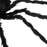 Close-up of black rope on a white background