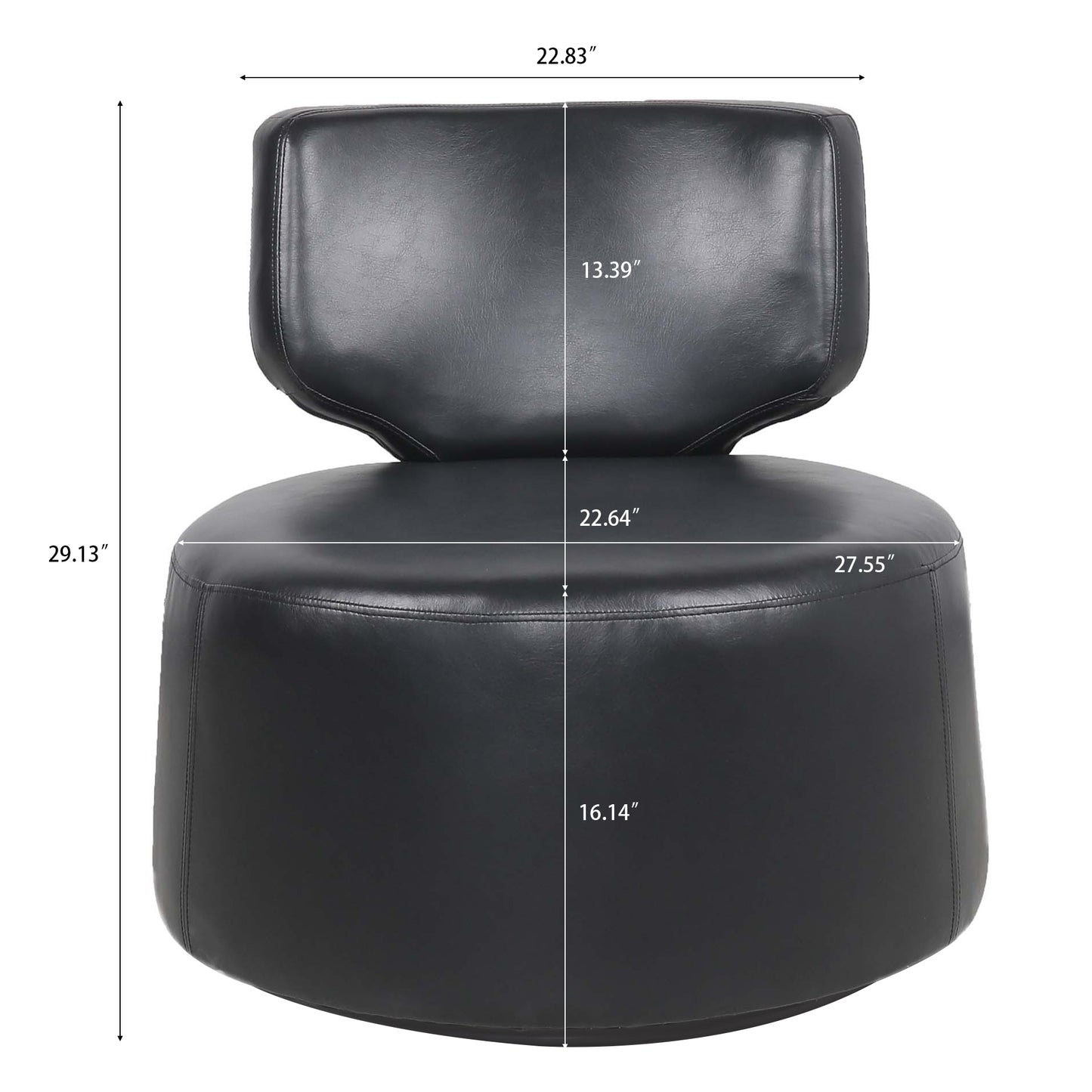 29.13" Wide Swivel Chair MLNshops]