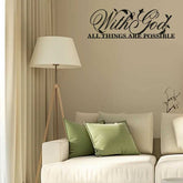 Zebra Metal Wall Art displayed above a neutral-toned sofa with green pillows, perfect for faith-inspired home decor themes.