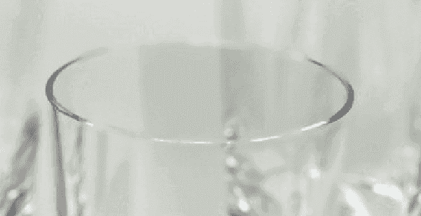 Close-up of the smooth rim on the LeadingWare Oval Halo unbreakable wine glass, showcasing its safe, chip-resistant plastic construction.