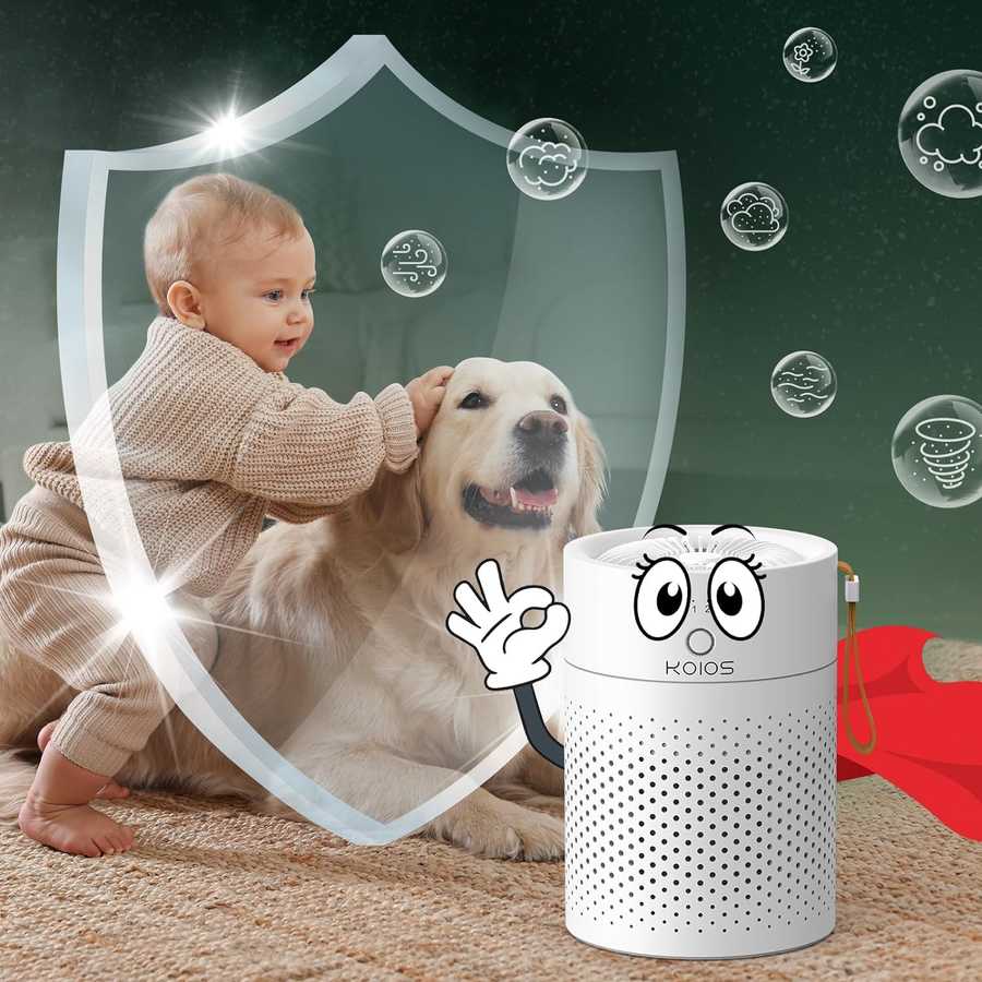Air Purifiers for Home Bedroom H13 True HEPA Air Filter, Quiet Air Cleaner,Portable Small Air Purifier for Office, Living Room