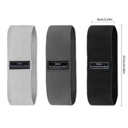 MLNshops hip booty bands for women workout - Non-Slip 3pc