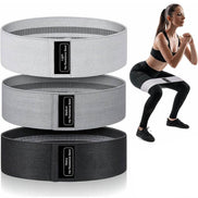 MLNshops hip booty bands for women workout - Non-Slip 3pc