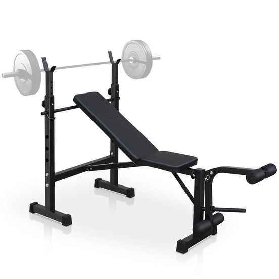 MLNshops Adjustable Home Gym Bench Press with Leg Workout Default